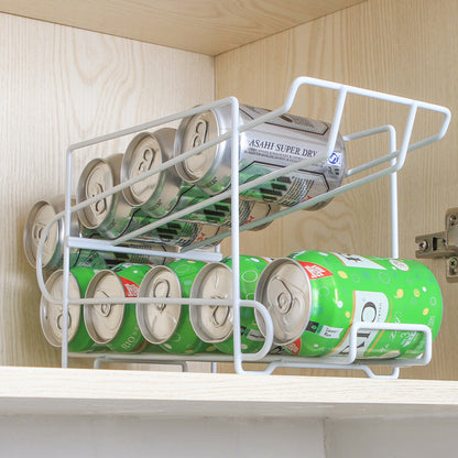 Burkar förvaringsställ dubbel-lager